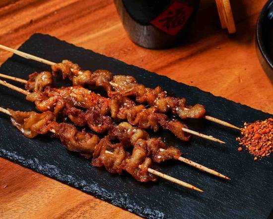 Chicken Skin (雞皮串) (4 pcs)